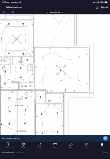Counting objects with the count tool
